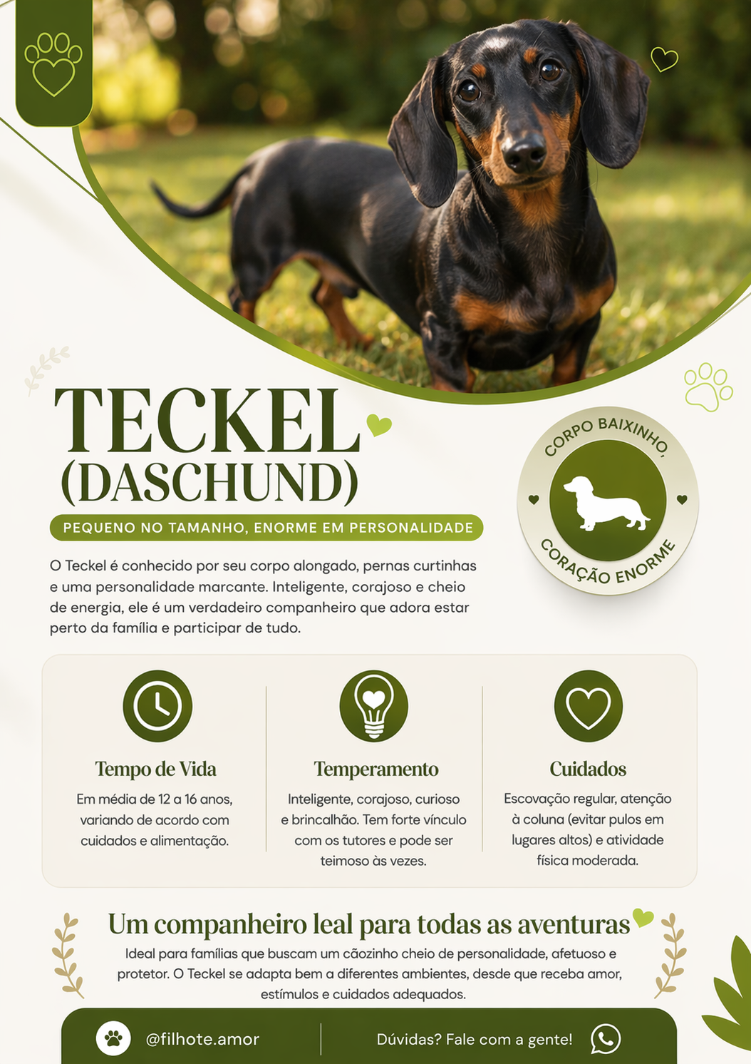 Teckel-Daschund-salsichinha